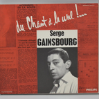 Du chant à la une - Serge Gainsbourg - CD