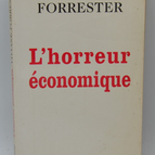 Economic Horror - Viviane Forrester - 1997 - book