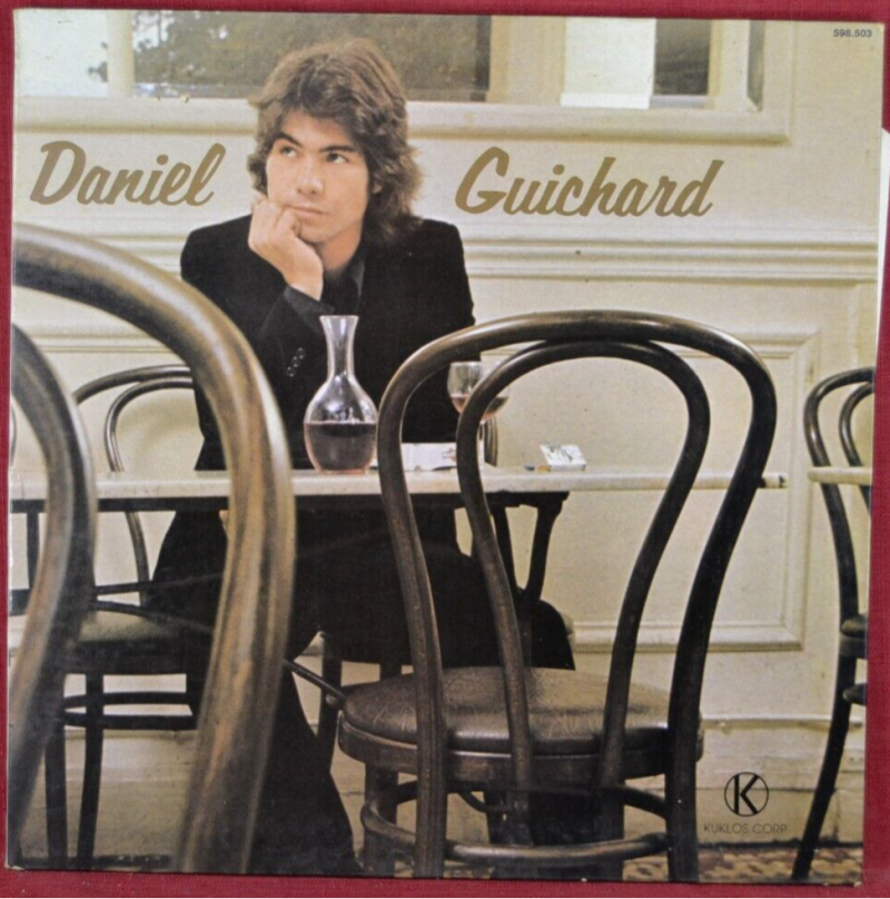 Daniel Guichard I'm not here to talk to you about love - 33 rpm vinyl record