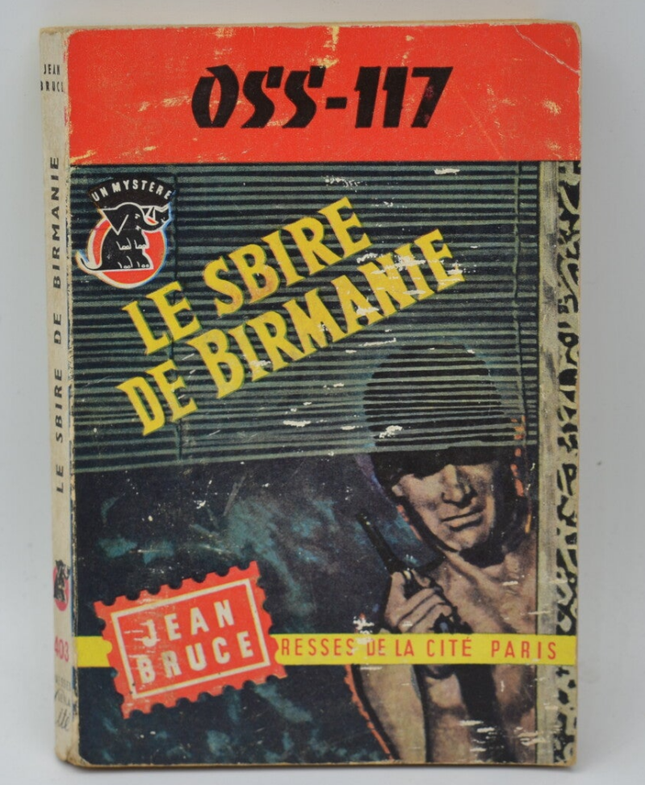 OSS 117 Der burmesische Handlanger - Bruce Jean - 1958 - Buch