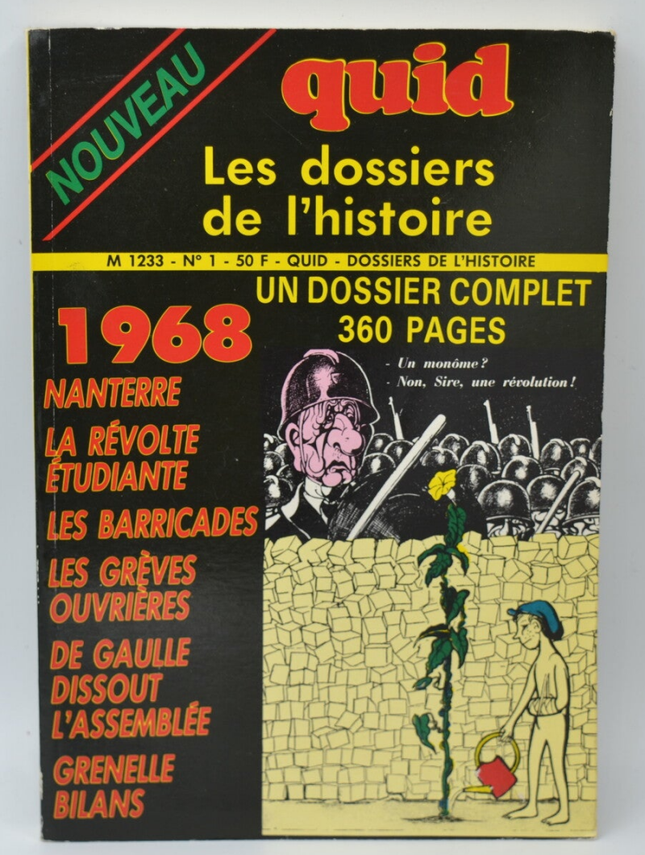 Quid les dossiers de l'histoire - N°1 - 1968 - livre
