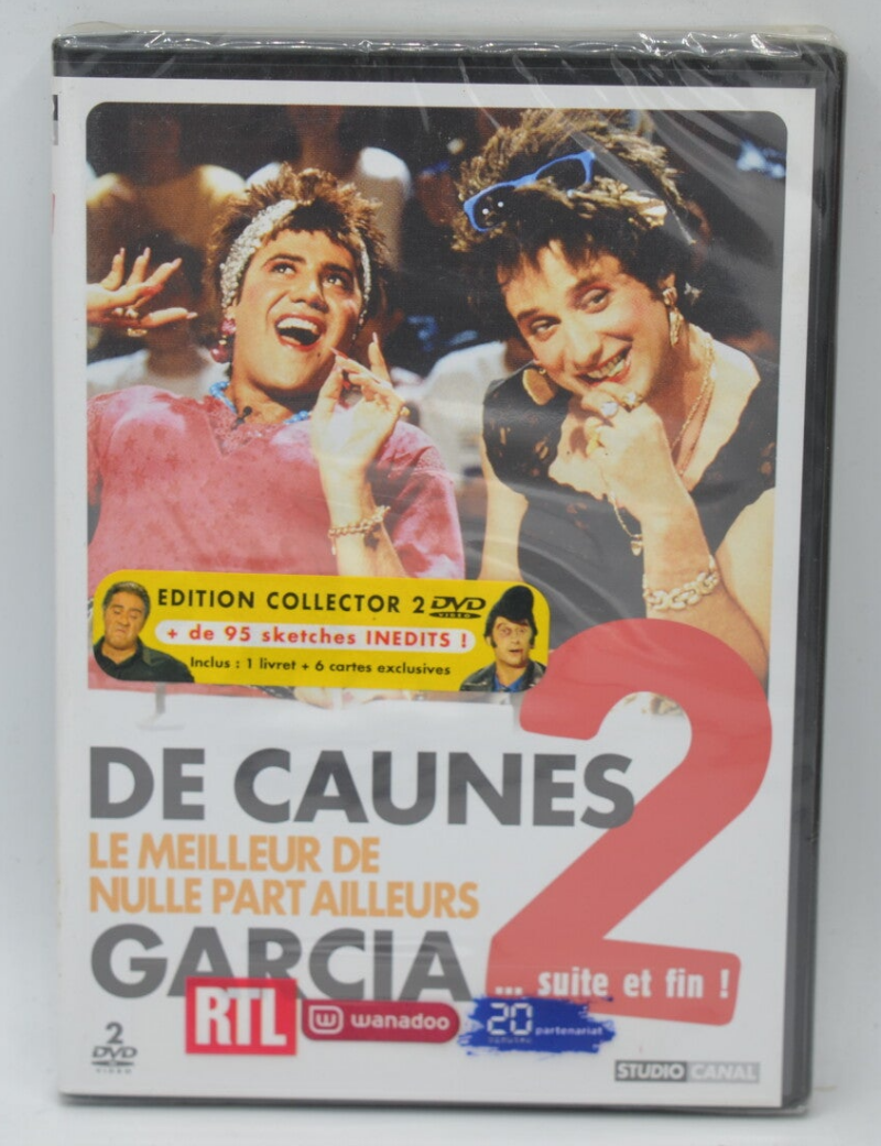 De Caunes/Garcia Das Beste von Nirgendwo anders 2 ... Fortsetzung und Ende! - Antoine de Caunes, José Garcia - Neue DVD