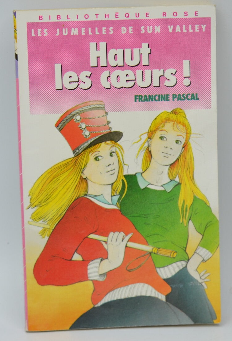 Haut Les Coeurs - Pascal, Francine - Bibliothèque rose - 1988 - livre