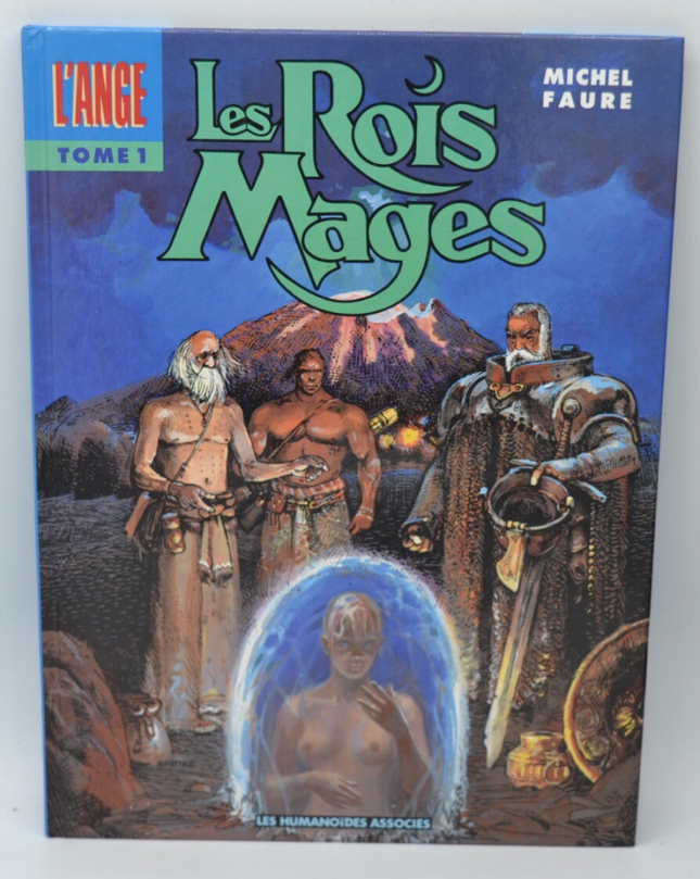 Les rois mages L'ange tome 1 - Michel Fauré - 1990 - livre - BD
