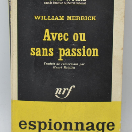 Mit oder ohne Leidenschaft - William Merrick - 1962 - Buch