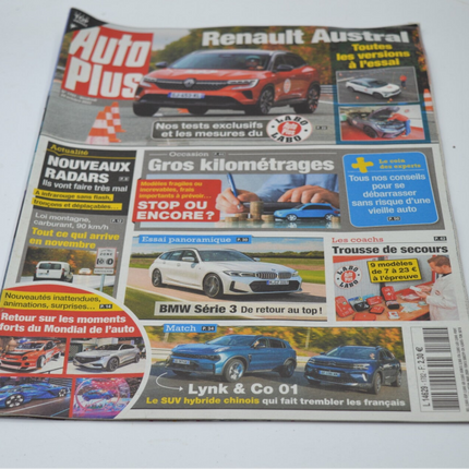 Renault Austral Hohe Kilometerleistung BMW 3er - Auto plus - Nr. 1782 - A. 2022 - Testbericht - Auto
