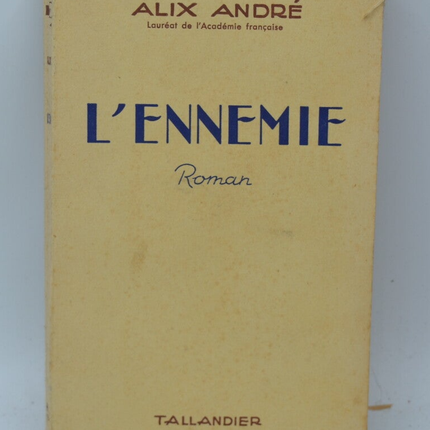The Enemy - Alix André - 1953 - book