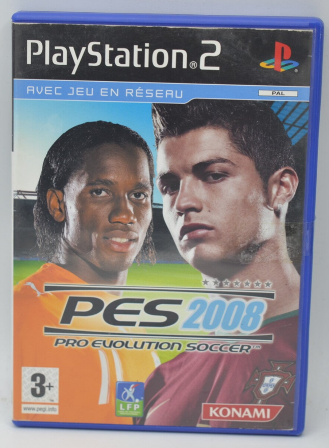 PES 2008 Pro Evolution Soccer - PS2 video games