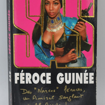 Féroce Guinée - SAS 185 - Gérard de Villiers - livre