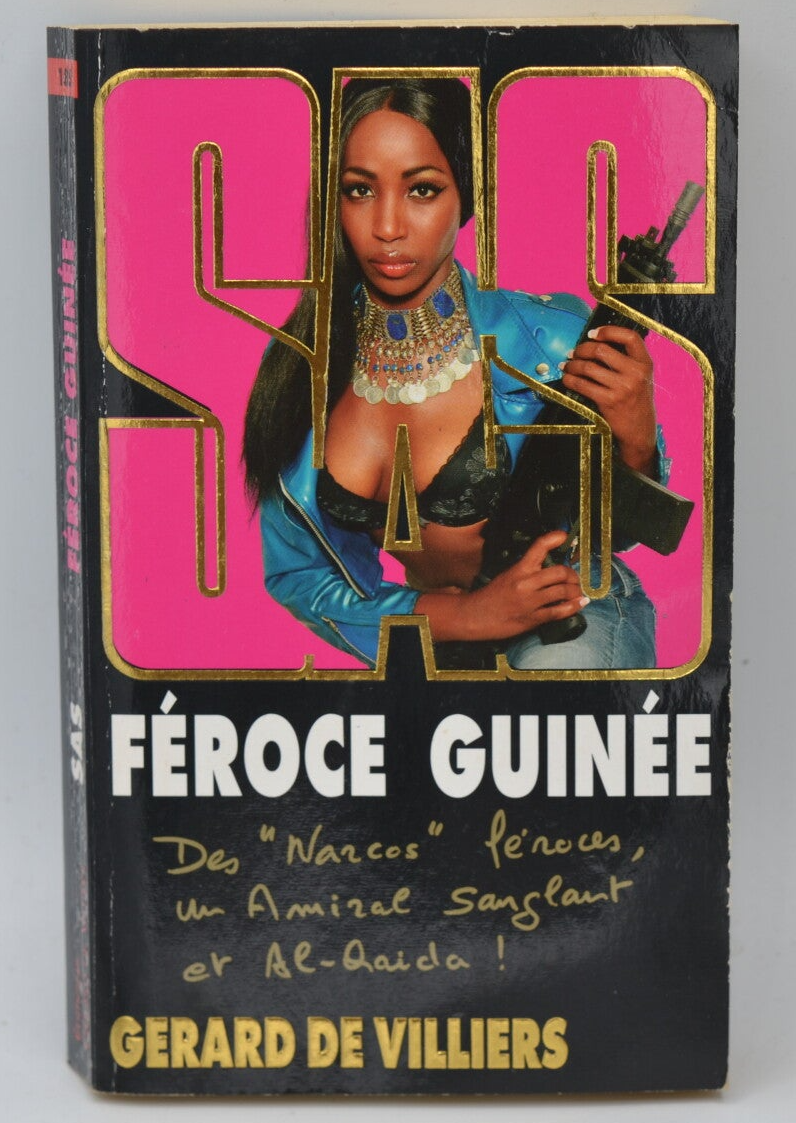 Fierce Guinea - SAS 185 - Gérard de Villiers - book