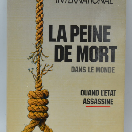 La peine de mort - Amnesty international - 1989 - livre