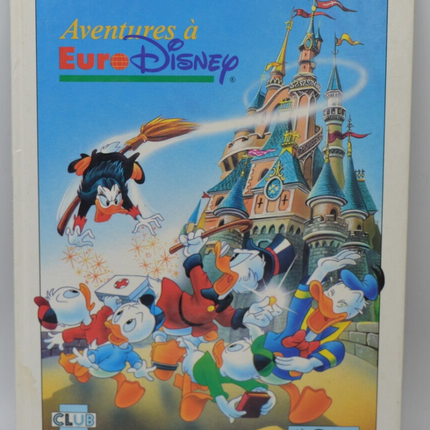 Aventures à Eurodisney - Walt Disney - 1992 - livre - BD