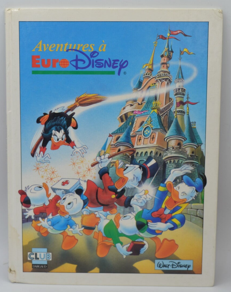 Adventures at Eurodisney - Walt Disney - 1992 - book - comic book