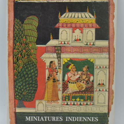 Miniatures indiennes - Musée d'ethnographie Neuchâtel - 1980 - livre
