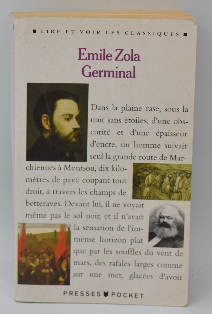 Germinal - Emile Zola - 1990 - livre