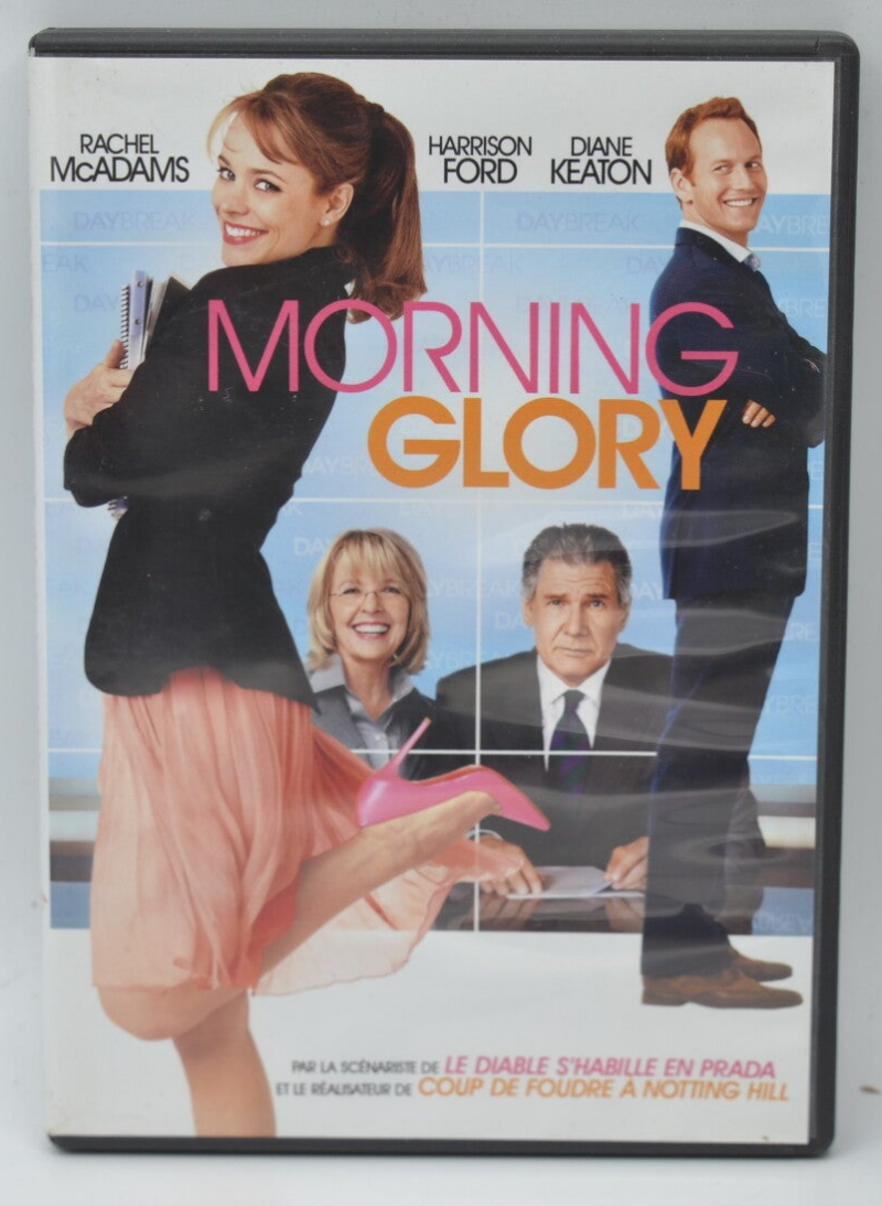 Morning Glory - Rachel McAdams - Harrison Ford - Diane Keaton - dvd - comédie