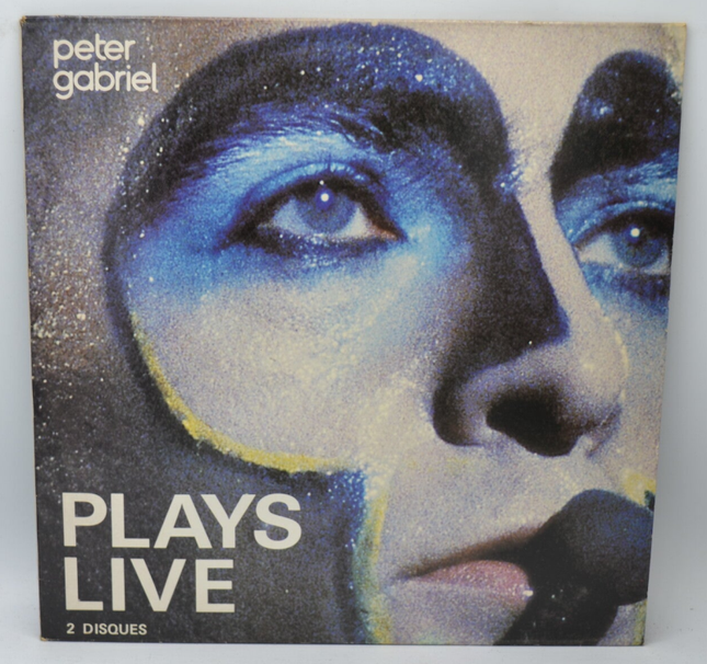 Plays Live Peter Gabriel - 33 rpm vinyl record