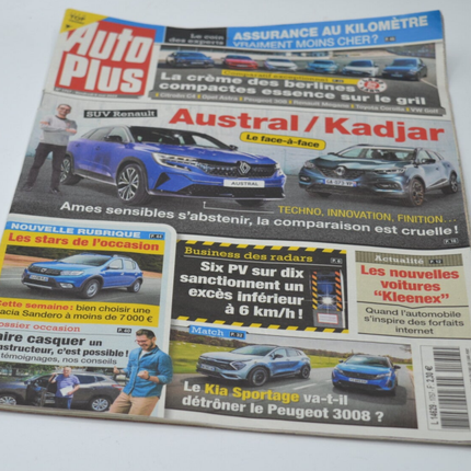 Austral Kadjar - Auto plus - n°1757 - A. 2022 - revue - voiture