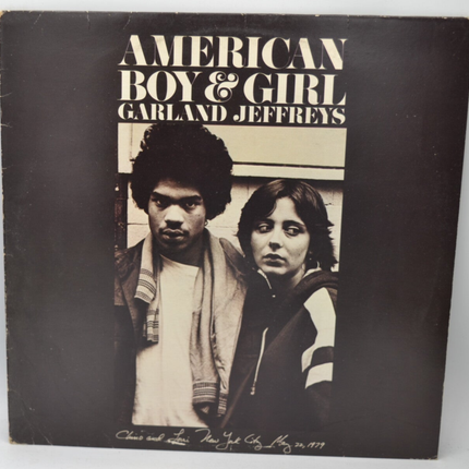 American Boy &amp; Girls Garland Jeffreys - 33 rpm vinyl record