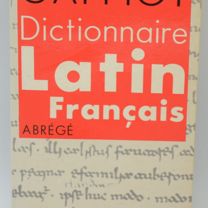 Dictionnaire Latin-Francais - Félix Gaffiot - 1994 - livre