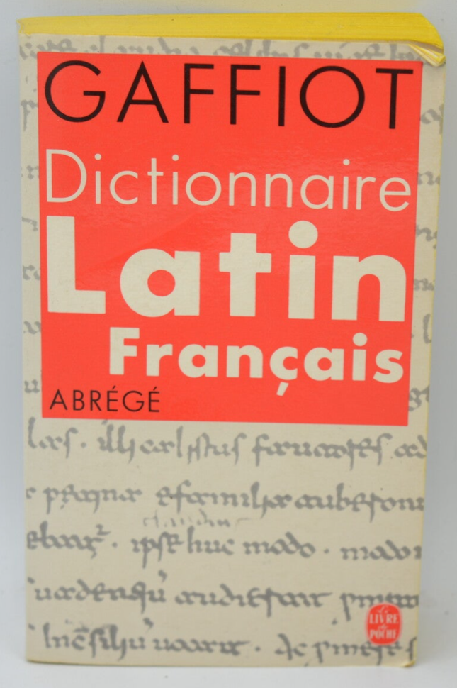 Latein-Französisches Wörterbuch - Félix Gaffiot - 1994 - Buch