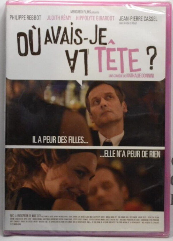 dvd ou avais je la tête? - Hippolyte Girardot - Jean-Pierre Cassel - Comédie dvd neuf