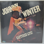 Captured Live Johnny Winter - 33 rpm vinyl record