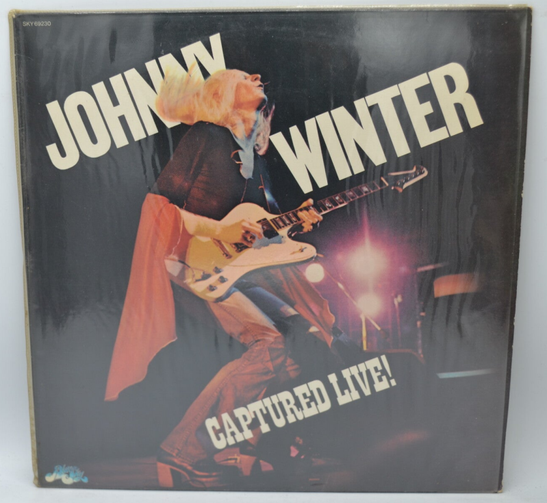 Captured Live Johnny Winter – 33 U/min Vinyl-Schallplatte