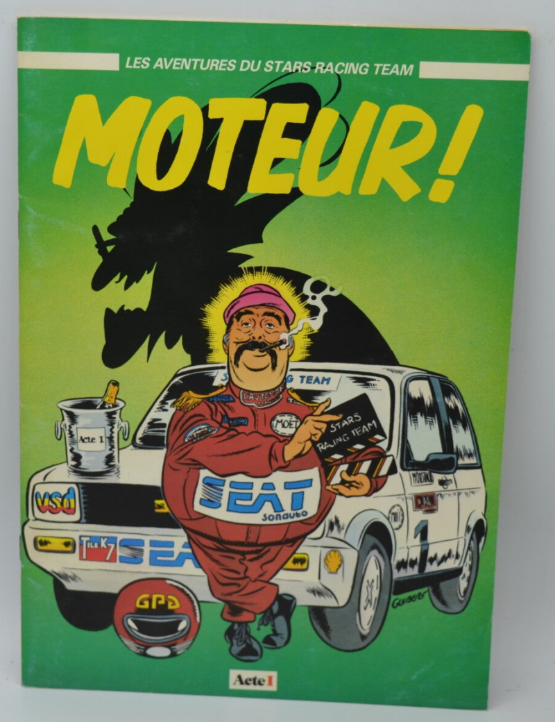 Engine - Band 1 - Die Abenteuer des Stars Racing Teams - Emmanuel Guibert - 1985 - Comicbuch