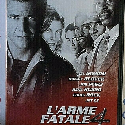 dvd lethal weapon 4 - Mel Gibson - Danny Glover