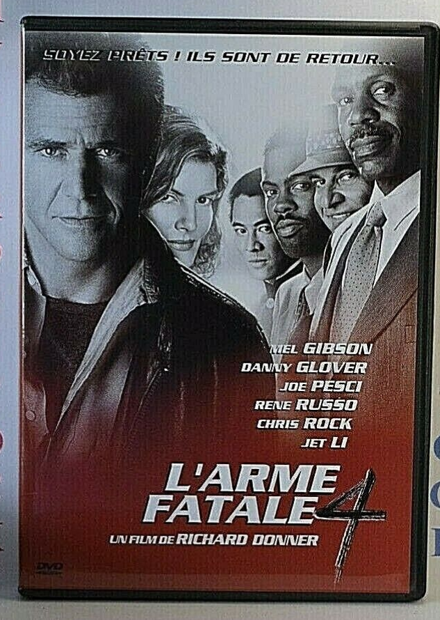 dvd l'arme fatale 4 - Mel Gibson - Danny Glover