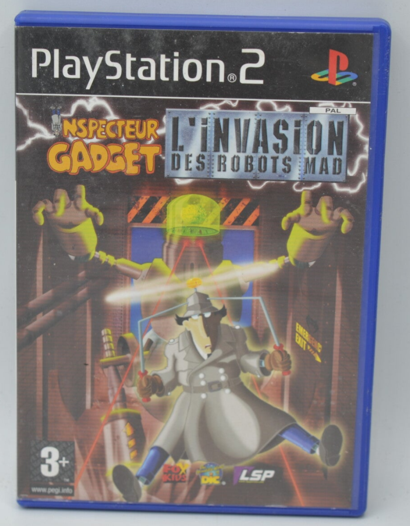 Inspecteur Gadget L'invasion des Robots Mad - jeux vidéo PS2
