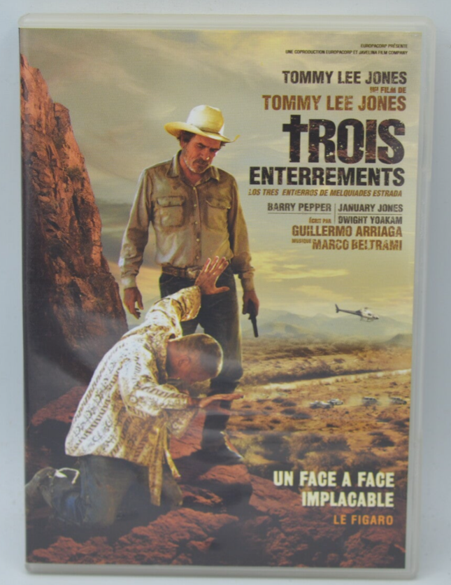 Trois enterrements - Tommy Lee Jones - DVD western drame