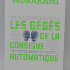 Les bébés de la consigne automatique - Haruki Murakami - 2023 - livre