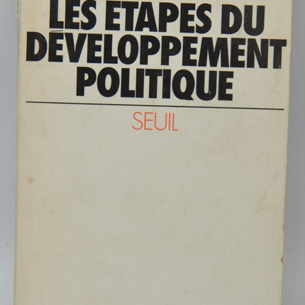 Stages of Political Development - WW Rostow - 1975 - book