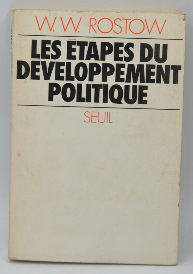 Stufen der politischen Entwicklung - WW Rostow - 1975 - Buch