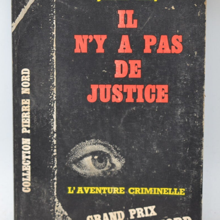Il n'y a pas de justice - Julien Clay - 1964 - livre