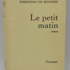 le petit matin - Christine De Rivoyre - 1968 - livre