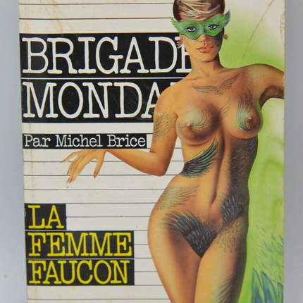 Die Falkenfrau – Brigade mondaine – Gérard De Villiers – 1987 – Buch