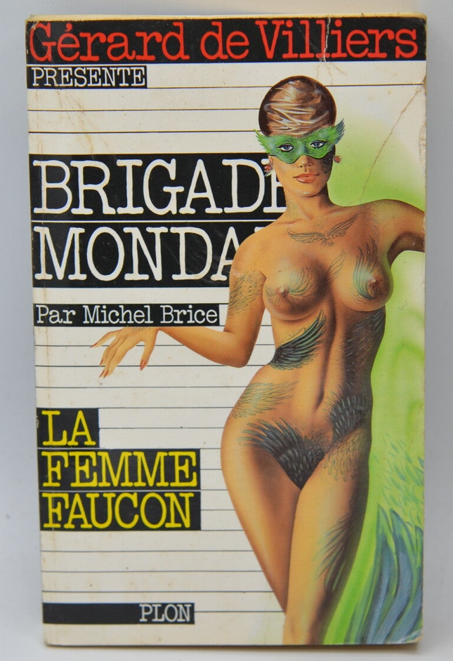 The Falcon Woman - Brigade mondaine - Gérard De Villiers - 1987 - book