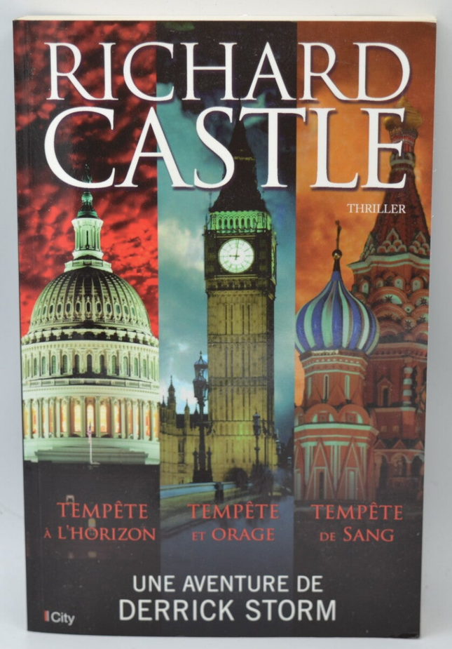 Tempête à l'horizon Tempête et orage Tempête de sang - Richard Castle - 2014 - livre
