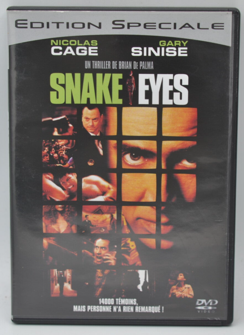 Snake Eyes – Nicolas Cage – Gary Sinise DVD-Actionthriller