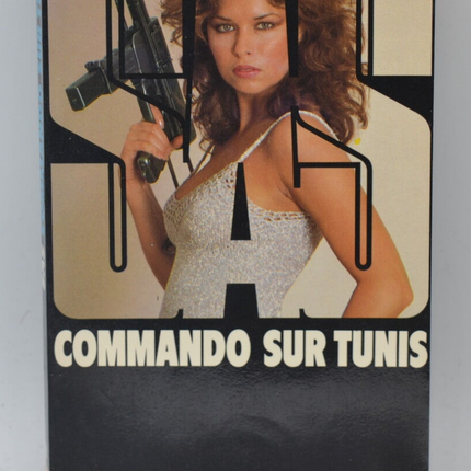 Commando sur Tunis - SAS 68 - 1982 - Gérard de Villiers - livre