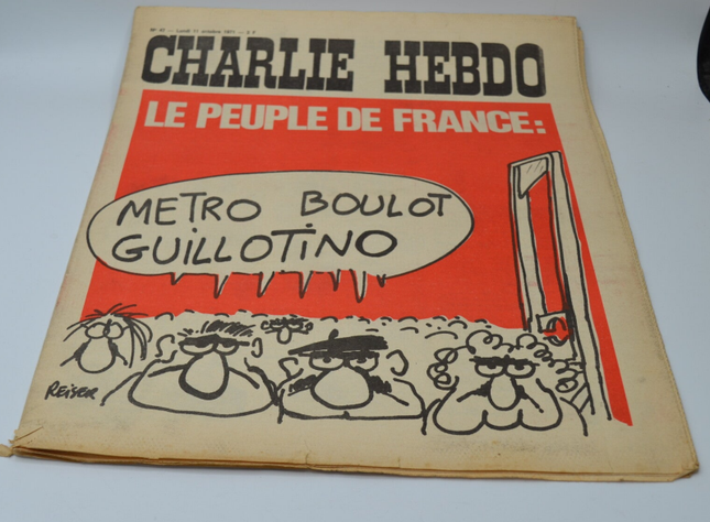Charlie Hebdo N° 47 - Le peuple de France - 11-10-1971 - livre magazine
