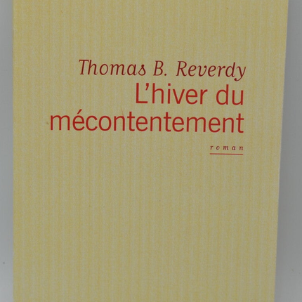 Der Winter der Unzufriedenheit - Thomas B. Reverdy - 2018 - Buch