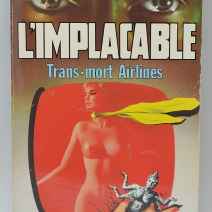 Trans-mort airlines - volume 60 - The implacable - Gérard de Villiers - Richard Sapir Warren Murphy - 1987 - book