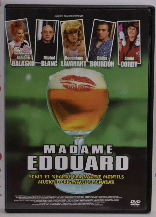 dvd madame Edouard - Josiane Balasko - Michel Blanc - D. Lavanant - D. Bourdon - A. Cordy