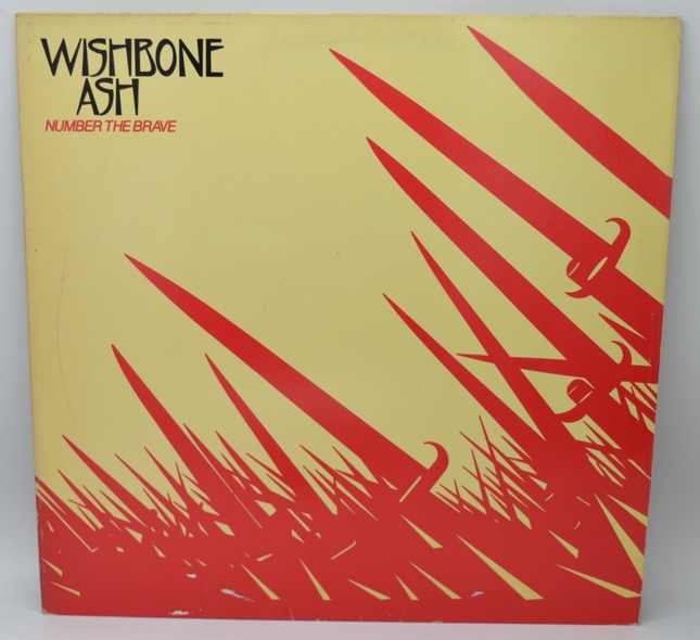 Nummer der tapferen Wishbone Ash - 33 U/min Vinyl-Schallplatte