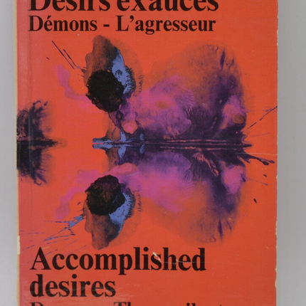 Wishes Fulfilled Demons - The Aggressor in bilingual - Oates Joyce Carol - 1976 - book