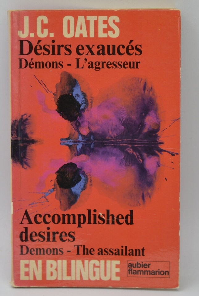 Wünsche erfüllt Dämonen - Der Aggressor in zweisprachig - Oates Joyce Carol - 1976 - Buch